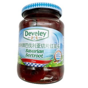 进口特价德维利巴伐利亚切片红菜头330g 甜菜根沙拉凉菜beetroot
