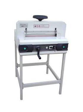 生产销售 4810 电动切纸机 轮盘螺旋式压纸 裁切厚度6公分