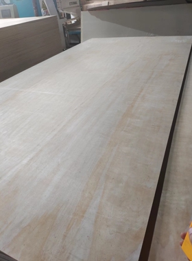 6/8/9/12/15mm多规格全整芯二次成型胶合板，原色杨木面包装板