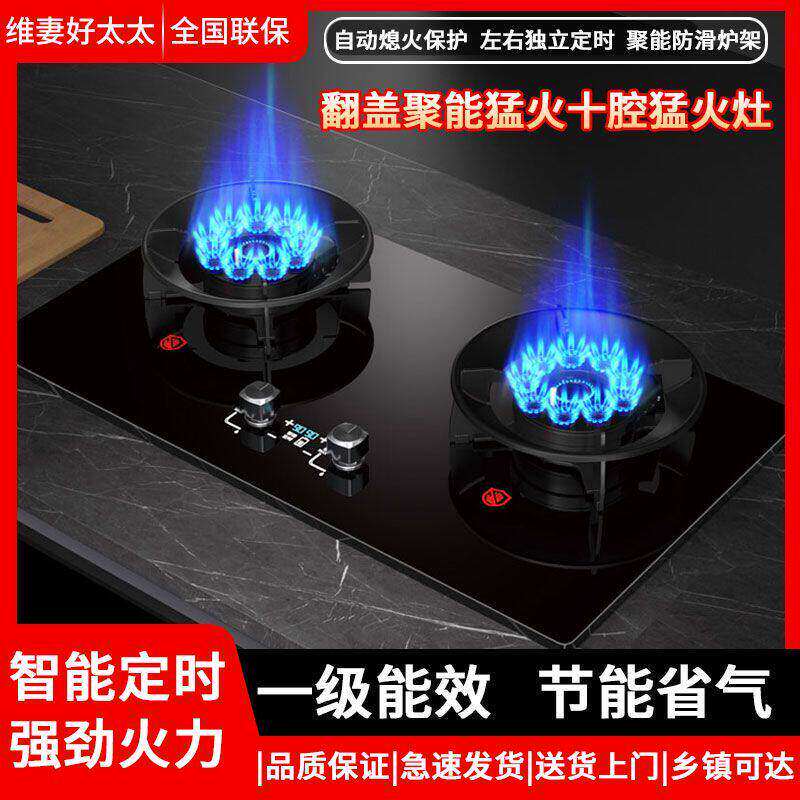 维妻好太太煤气灶双灶家