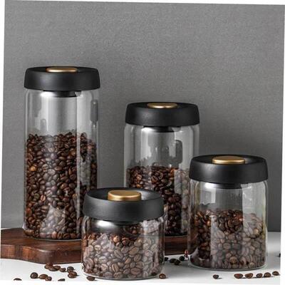 Coffee Bean Container with Airtight Lid- Cereal, Sugar Tea
