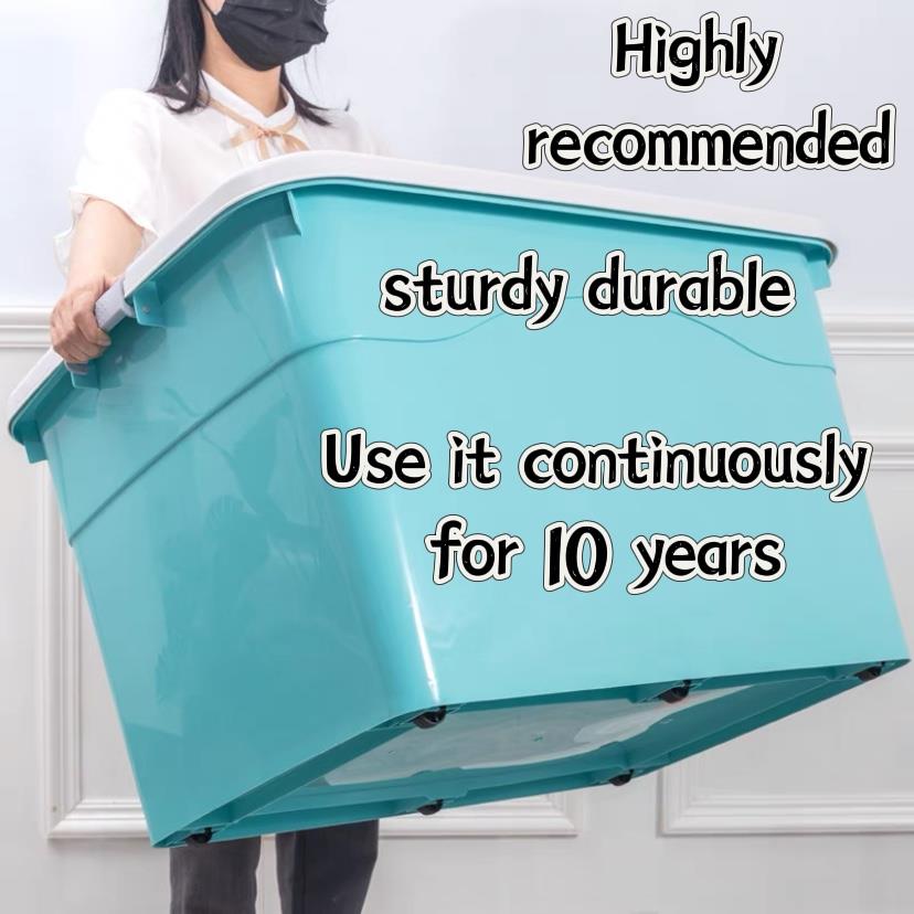 Large plastic storage box moving boxes packing quilt Storage