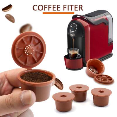 3PCSHigh Quality Reusable Coffee Filter Capsules for Caffita