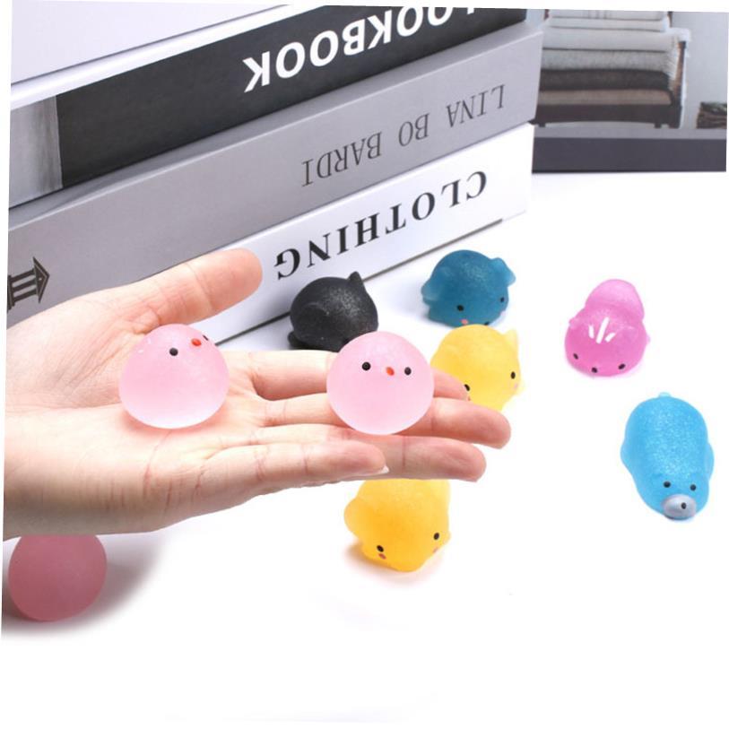 New Spongy Squishy Mochi Fidget Toys Kawaii Animal Soft Cute