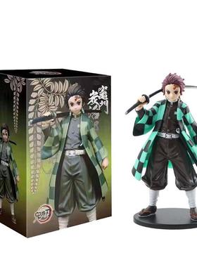 Anime 16cm Demon Slayer Action Figure Nezuko Zenitsu Tanjiro