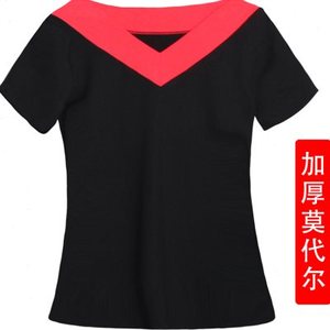 特价广场舞服装女秋装跳舞衣服舞蹈练功服短袖上衣加厚莫代尔新款