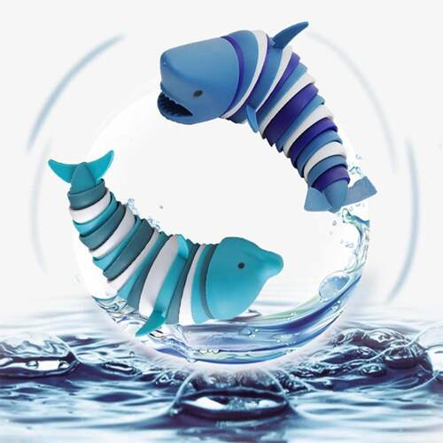 Slug Shark Dolphin Fidget Toys Toddler ADHD Autism Sensory T