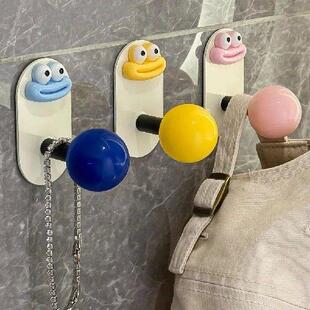 Bathroom Adhesive Wall hook Cute Colorful Hanger Bathoom