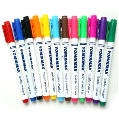 12pcs Clothes Painting Permanent Textile Sewing Accessories