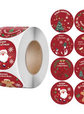 Christmas Party Gift Sticker Cute Stickers Decorative Sealin