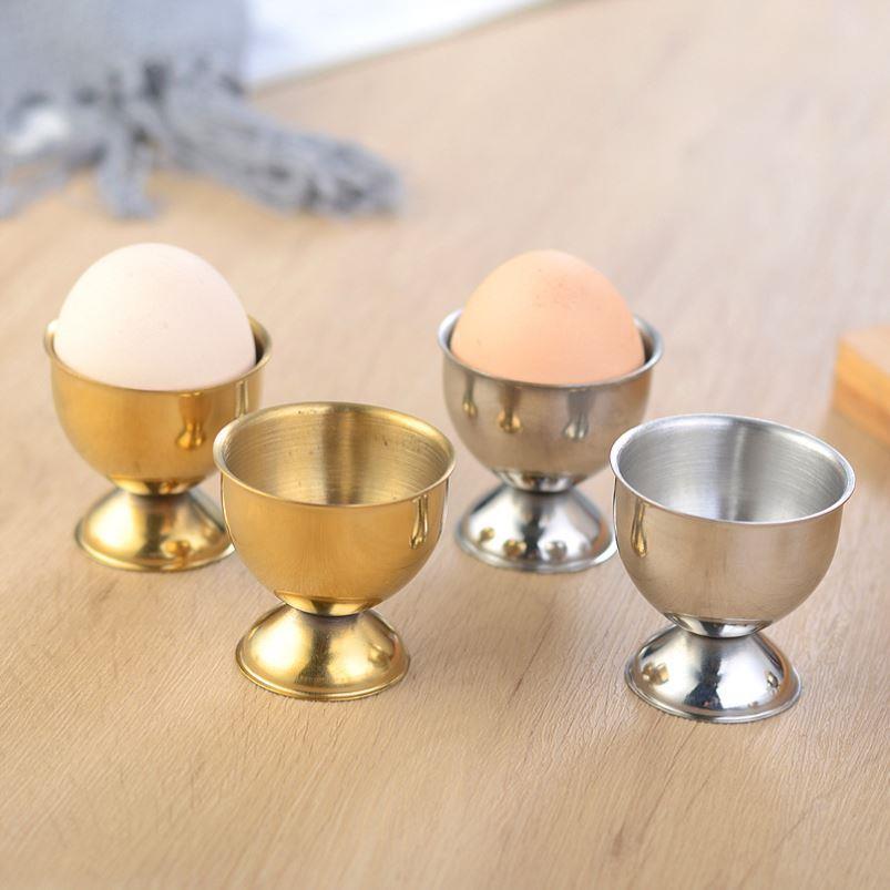 Stainless Steel Soft Boiled Egg Cups egg Holder Tabletop