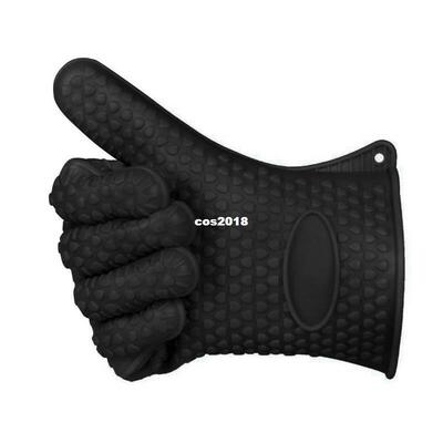 Oven Mitts Baking Gloves Heat Resistant Silicone Glove Thick