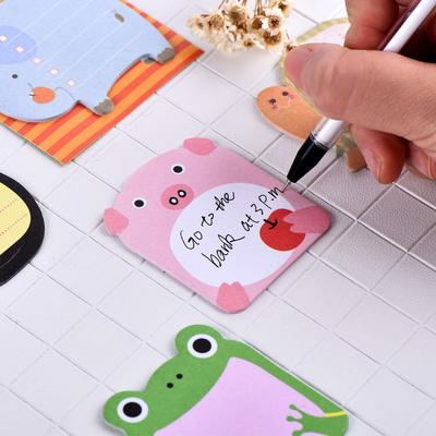 Self Sticky Notes Cute Animals Shaped Gift notepad Index Tab