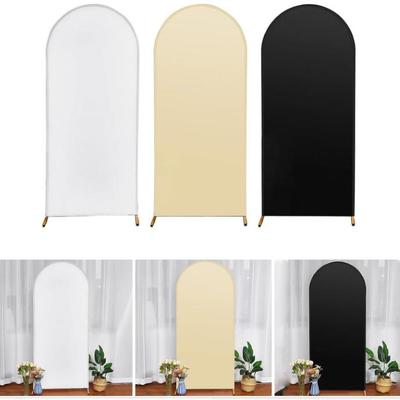 婚礼拱门布套装饰Wedding arch backdrop弹力派对摄影布拱门盖