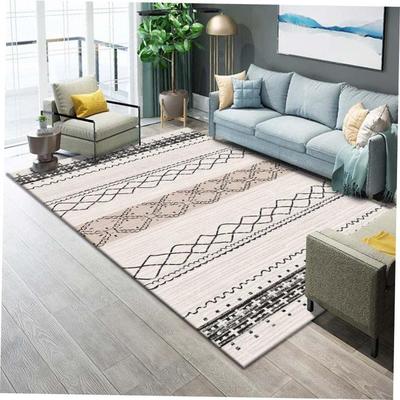 carpet Moroccan Style Geometry Living Room Sofa coffee tabl