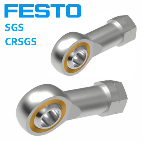 FESTO气缸鱼眼接头SGS-M4-M6-M8-M10-M12X1.25-M16-M20X1.5-M27X2
