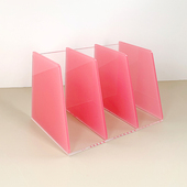 书立架收纳桌面固定书本收纳轻奢INS风格 高中学生儿童用夹置物架