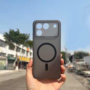 适用荣耀win手机壳封闭拍照键纹理软壳magsafe磁吸车载磁吸支架无线充电简约防滑全包保护套RT