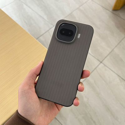 适用iqooz11turbo手机壳肤感波纹软壳vivo微晶软磨砂简约防滑高级轻薄保护壳Z11