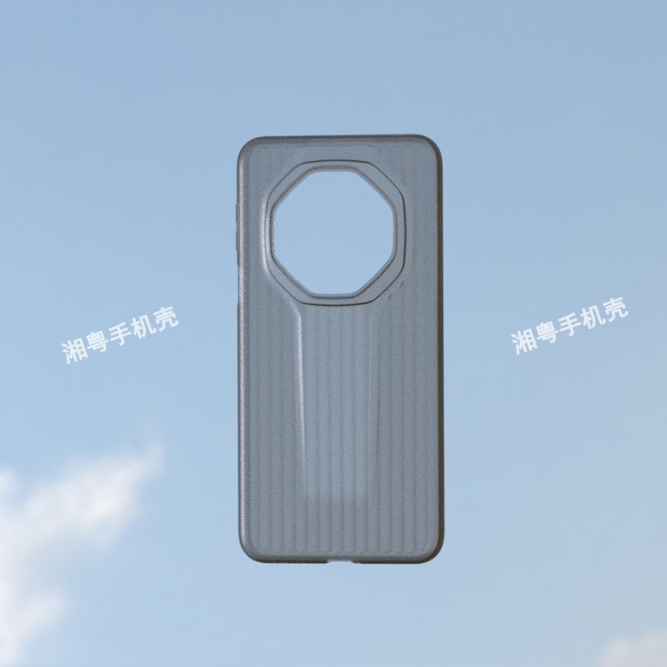 适用于华为mate70RS非凡大师手机壳潮款波浪竖波纹肤感软壳纯色简约保护套