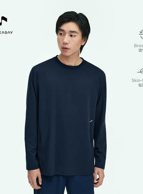 ALLREADAY新奇天 抗菌速干T恤男一日徒步户外简约长袖2025新款春