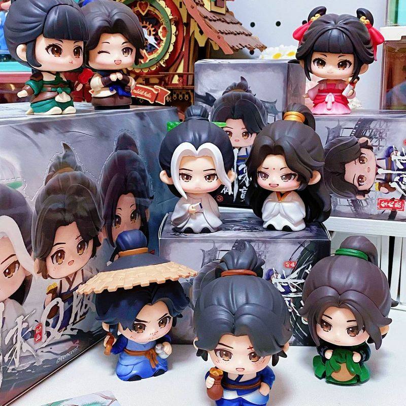 【正版现货】剑来Q版盲盒手办陈平安宁姚齐静春潮玩公仔动漫周边,模玩/动漫/周边/娃圈三坑/桌游,潮玩盲盒,淘宝优惠券,粉丝福利购,淘宝优惠卷