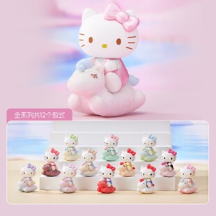 预售TOPTOY Hello Kitty童心小马系列萌趣豆萌粒盲袋摆件女生礼物