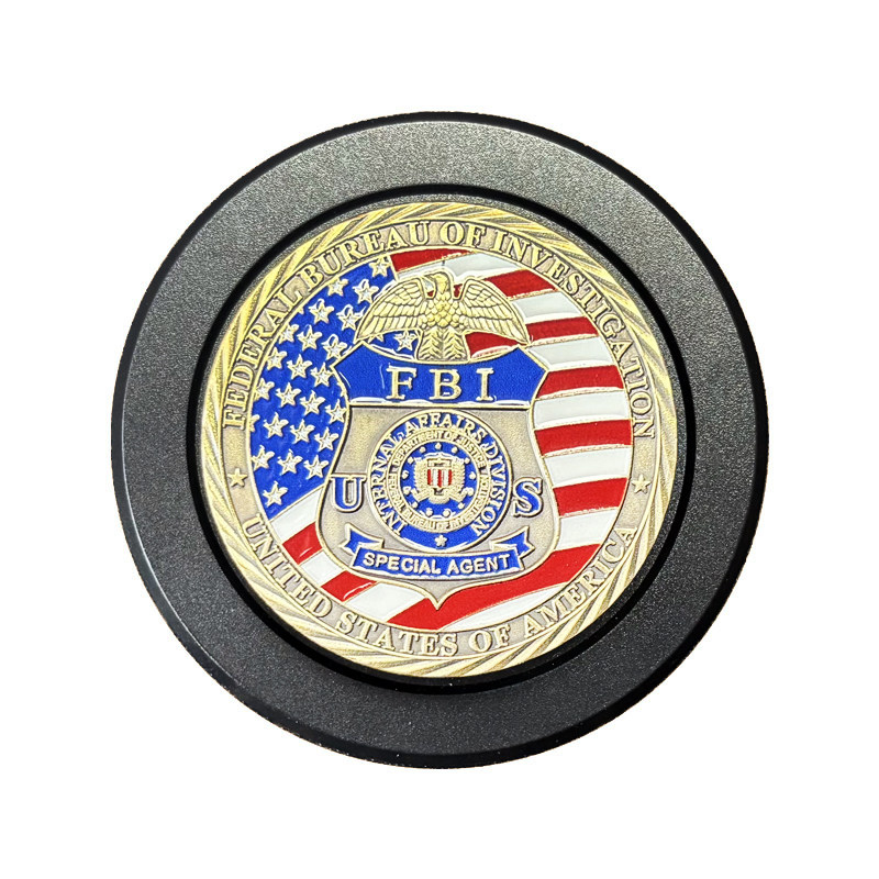 FBI徽章大天使之剑Magsafe磁吸气囊手机伸缩折叠气垫合金盖星辰