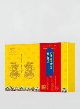 盛堂公贡血琥OWP珀胶礼盒3阿胶块00克