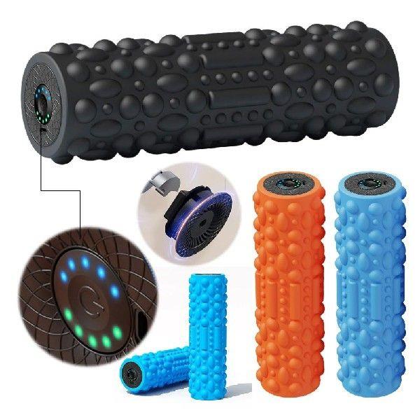 Electric Vibrating Foam Roller Exercise Roller Rechargeable