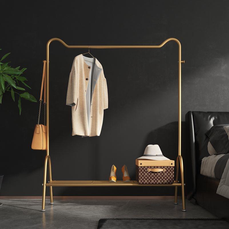 Coat Hanger Indoor Metal Clothing Wardrobe Balcony Coat Rack