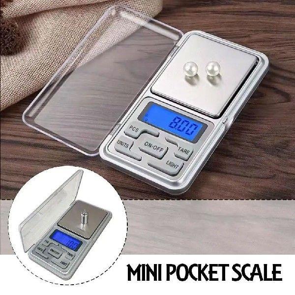 Digital Pocket Scale, 500g/ 0.01g Small Jewelry Gem Scale