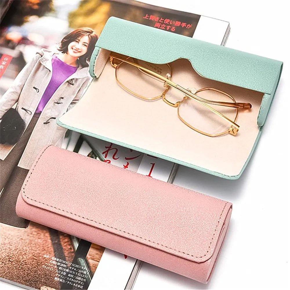 PU Leather Glasses Case for Men Women Sunglasses Box Myopia