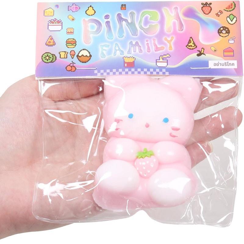 taba Squishy cat Squeeze Toys Kawaii Sticky Squishies Pinch