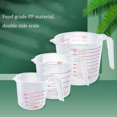 250/500/1000ML Easuring Cup Silicone Measuring Cups and Spoo