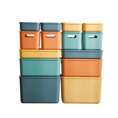 home plastic storage box clothes organizer large, medium收纳