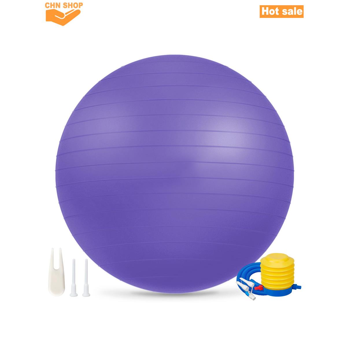 Yoga Ball Exercise Ball for Working Out Anti-Burst and Slip - 实物图
