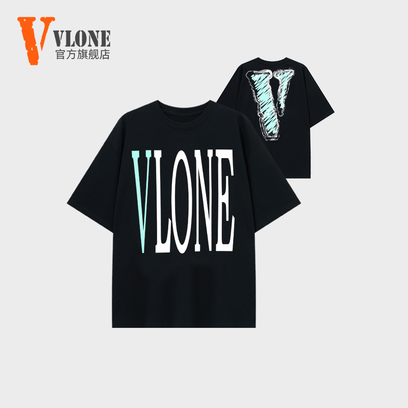 VLONE短袖嘻哈常规纯棉