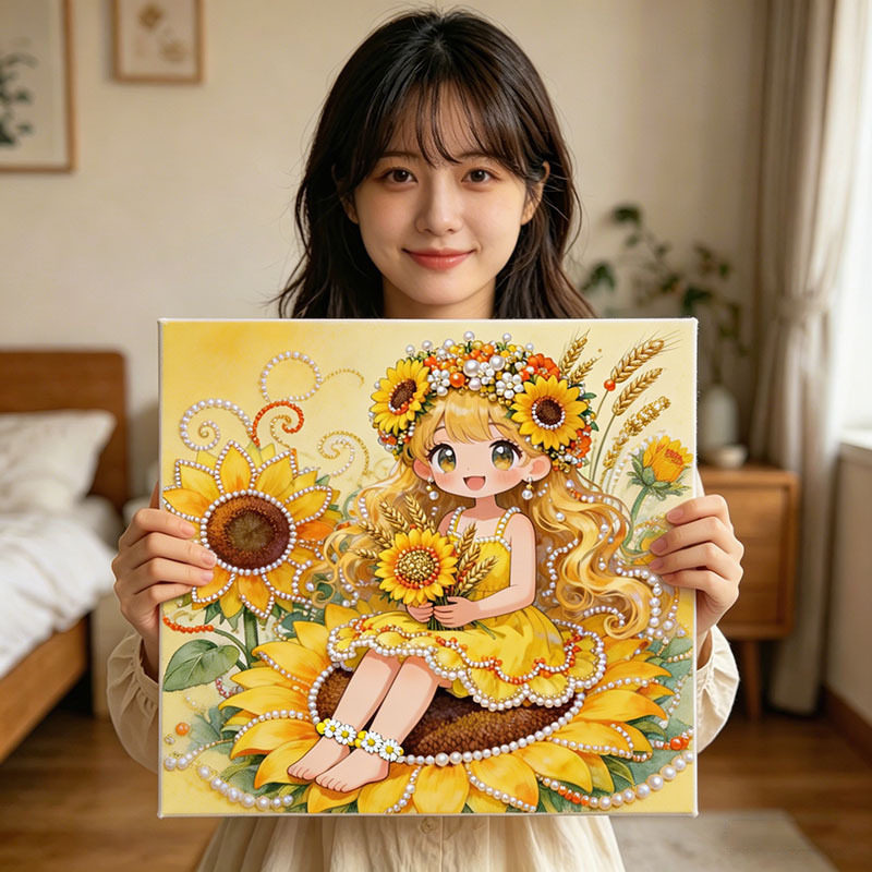 卡通动物DIY满钻钻石画解压