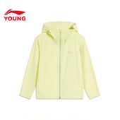 皮肤衣轻薄外套大童 男女童装 李宁儿童户外冰丝凉感防晒衣夏季 新款