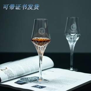 描金路易十三酒杯 Louis XIII 人头马光之赞礼手工水晶杯礼盒装