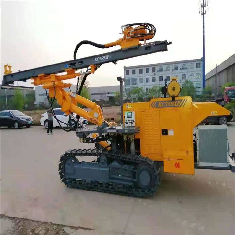 矿用履带式潜孔钻机气动钻机 煤矿炮眼钻孔履带式液压潜孔钻机
