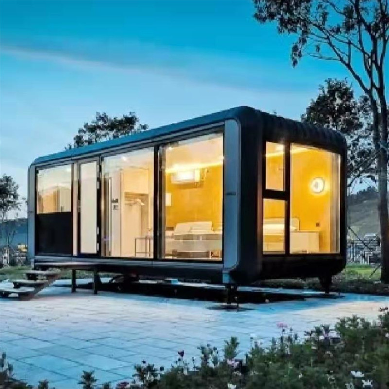 可移动民宿集装箱轻钢住人全屋酒店景区餐厅房户外别墅打包箱