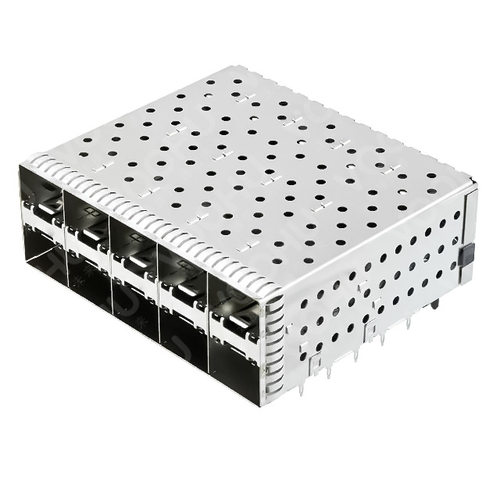 SFP+CAGE2×5镀金30U连接器