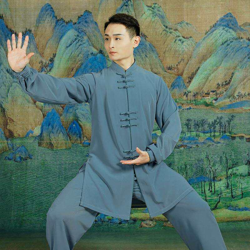 御尊夏春季新款太极服男女武术中式太极拳服装高端比赛2023练功服
