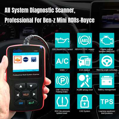 在线升级 Creator C502 Mercedes Benz OBD2 奔驰汽车故障诊断仪