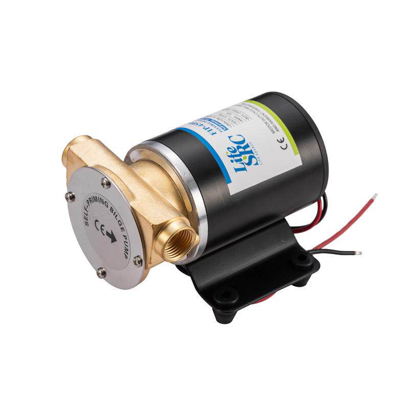 外贸出口英文12V24V船用抽油冷却泵游艇增压泵微型橡胶叶轮循环泵