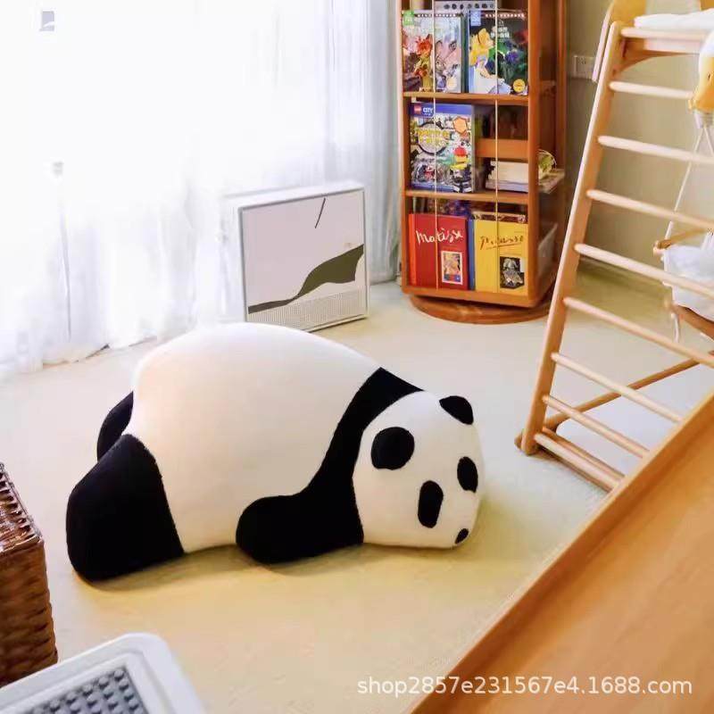 设计师网红趴趴熊猫沙发动物造型座椅酣睡熊客厅休闲单人懒人沙发