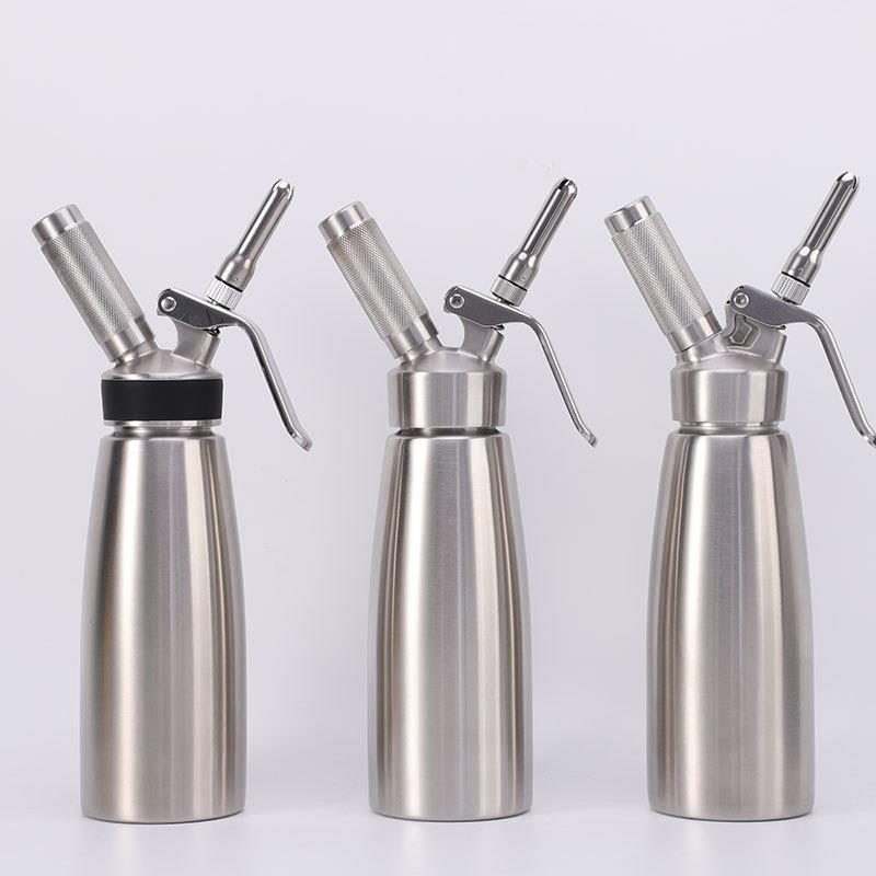LOGO500ML不锈钢奶油枪奶油发泡器虹吸气瓶