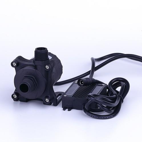 微型家用洗碗机直流水泵12v/24v设备冷却循环低压无刷泵PP耐腐蚀